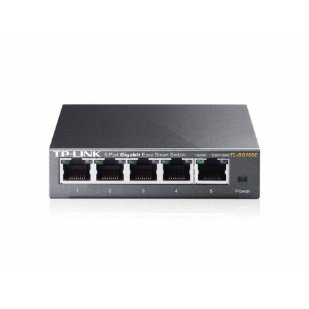 Коммутатор TP-Link TL-SG105E (L2) 5x1Гбит/с настраиваемый