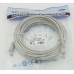 Патч-корд cat.5E stranded molded 7.5м серый RJ-45 (m)-RJ-45 (m)