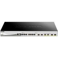 Коммутатор D-Link DXS-1210-12TC (L2) 8x10Гбит/с 2xКомбо(10GBase-T/SFP+) 2SFP+ настраиваемый Коммутатор D-Link DXS-1210-12TC (L2) 8x10Гбит/с 2xКомбо(10GBase-T/SFP+) 2SFP+ настраиваемый