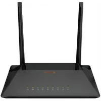 Роутер беспроводной D-Link DSL-224 N300 10/100BASE-TX черный