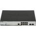 Коммутатор D-Link DGS-1210-10P/ME/A1A 8x1Гбит/с 2SFP 8PoE управляемый