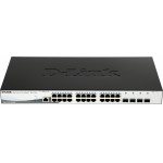 Коммутатор D-Link DGS-1210-28X/ME/B 24x1Гбит/с 4SFP+ управляемый