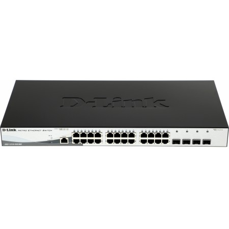 Коммутатор D-Link DGS-1210-28X/ME/B 24x1Гбит/с 4SFP+ управляемый