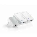 Сетевой адаптер HomePlug AV/Wi-Fi TP-Link TL-WPA4220TKIT Ethernet (ант.внутр.)