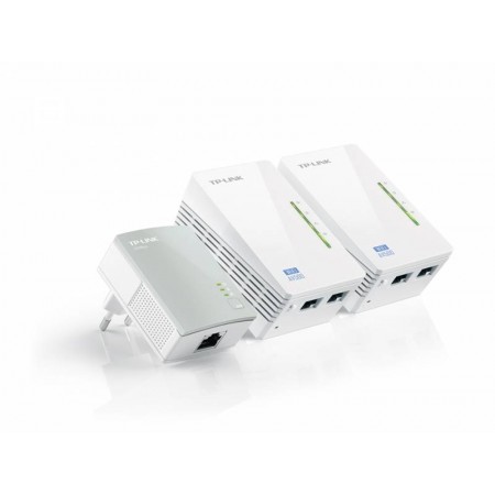 Сетевой адаптер HomePlug AV/Wi-Fi TP-Link TL-WPA4220TKIT Ethernet (ант.внутр.) Сетевой адаптер HomePlug AV/Wi-Fi TP-Link TL-WPA4220TKIT Ethernet (ант.внутр.)
