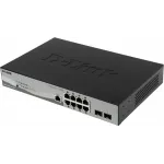 Коммутатор D-Link DGS-1210-10P/ME/B1A 8x1Гбит/с 2SFP 8PoE управляемый