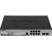 Коммутатор D-Link DGS-1210-10P/ME/B1A 8x1Гбит/с 2SFP 8PoE управляемый