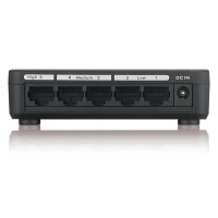 Коммутатор Zyxel GS-105SV2-EU0101F 5x1Гбит/с неуправляемый