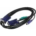 Кабель D-Link DKVM-CB/B1A stranded 1.8м черный