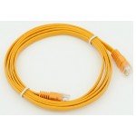 Патч-корд cat.5E stranded molded 1.5м желтый RJ-45 (m)-RJ-45 (m)