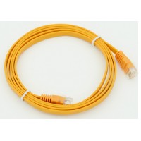 Патч-корд cat.5E stranded molded 1.5м желтый RJ-45 (m)-RJ-45 (m)