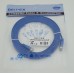 Патч-корд Flat cat.5E stranded molded 3м синий RJ-45 (m)-RJ-45 (m) (упак.:1шт)