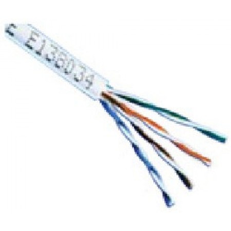 Кабель сетевой UTP4PCU UTP 4 пары cat.5E solid 0.50мм Cu 305м