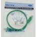 Патч-корд cat.5E stranded molded 0.5м зеленый RJ-45 (m)-RJ-45 (m)