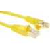 Патч-корд cat.5E molded 1м желтый RJ-45 (m)-RJ-45 (m) (упак.:1шт)