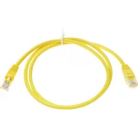 Патч-корд cat.5E molded 1м желтый RJ-45 (m)-RJ-45 (m) (упак.:1шт)
