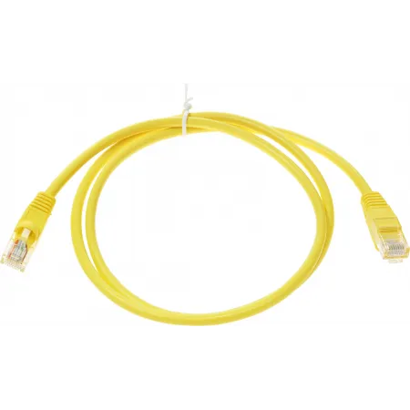 Патч-корд cat.5E molded 1м желтый RJ-45 (m)-RJ-45 (m) (упак.:1шт)