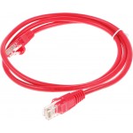 Патч-корд cat.5E molded 1м красный RJ-45 (m)-RJ-45 (m) (упак.:1шт)