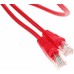 Патч-корд cat.5E molded 1м красный RJ-45 (m)-RJ-45 (m) (упак.:1шт)