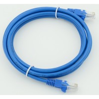 Патч-корд cat.5E molded 2м синий RJ-45 (m)-RJ-45 (m)