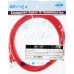 Патч-корд cat.5E molded 2м красный RJ-45 (m)-RJ-45 (m) (упак.:1шт)