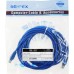 Патч-корд cat.5E molded 5м синий RJ-45 (m)-RJ-45 (m)