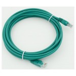 Патч-корд cat.5E molded 5м зеленый RJ-45 (m)-RJ-45 (m)