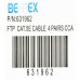 Кабель сетевой FTP 4 пары cat.5E solid 0.5мм CCA 305м