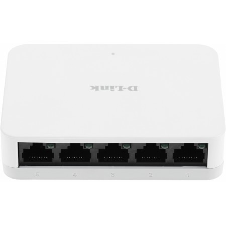 Коммутатор D-Link DGS-1005A/F1A 5x1Гбит/с неуправляемый