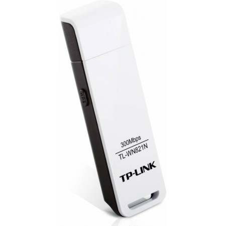 Сетевой адаптер Wi-Fi TP-Link TL-WN821N N300 USB 2.0 (ант.внутр.)