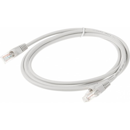 Патч-корд UTP cat.5E molded 1.5м серый RJ-45 (m)-RJ-45 (m)