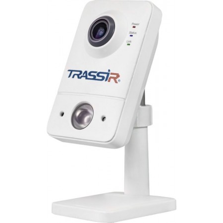 Камера видеонаблюдения IP Trassir TR-D7121IR1W Wi-Fi 2.8-2.8мм цв. корп.:белый (TR-D7121IR1W (2.8 MM))