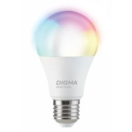 Умная лампа Digma DiLight N1 E27 9Вт 800lm Wi-Fi (DLE27N1R)