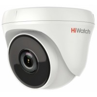 Камера видеонаблюдения аналоговая HiWatch DS-T233 3.6-3.6мм HD-TVI цв. корп.:белый (DS-T233 (3.6 MM))