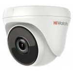 Камера видеонаблюдения аналоговая HiWatch DS-T233 6-6мм HD-TVI цв. корп.:белый (DS-T233 (6 MM))