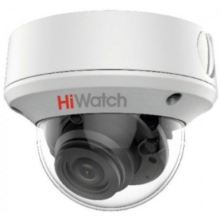 Камера видеонаблюдения аналоговая HiWatch DS-T208S 2.7-13.5мм HD-CVI HD-TVI цв. корп.:белый (DS-T208S (2.7-13,5 MM))