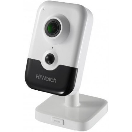 Камера видеонаблюдения IP HiWatch DS-I214(B) (2.8mm) 4-4мм цв. корп.:белый/черный