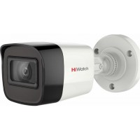 Камера видеонаблюдения аналоговая HiWatch DS-T200A 2.8-2.8мм HD-CVI HD-TVI цв. корп.:белый (DS-T200A (2.8 MM))