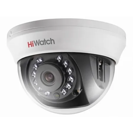 Камера видеонаблюдения аналоговая HiWatch DS-T201(B) (2.8 mm) 2.8-2.8мм HD-CVI HD-TVI цв. корп.:белый