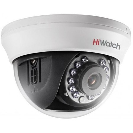 Камера видеонаблюдения аналоговая HiWatch DS-T591(C) (3.6 mm) 3.6-3.6мм HD-CVI HD-TVI цв. корп.:белый