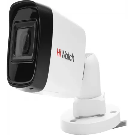 Камера видеонаблюдения аналоговая HiWatch DS-T500(C) 2.8-2.8мм HD-CVI HD-TVI цв. корп.:белый (DS-T500 (С) (2.8 MM))