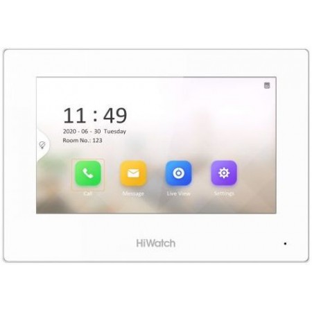 Видеодомофон HiWatch Pro VDP-H3211W белый