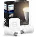 Умная лампа Philips Hue Starter Kit E27 9Вт 806lm (упак.:2шт) (929001821619)