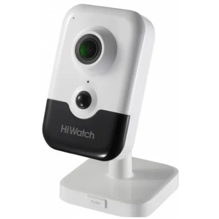 Камера видеонаблюдения IP HiWatch DS-I214W(C) (2.8 MM) Wi-Fi 2.8-2.8мм корп.:белый/черный