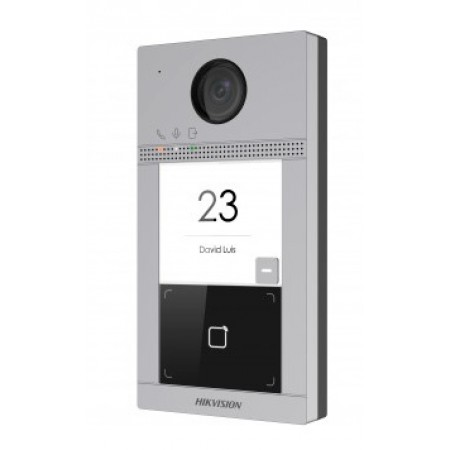 Видеопанель Hikvision DS-KV8113-WME1(C)/Flush цветной сигнал Видеопанель Hikvision DS-KV8113-WME1(C)/Flush цветной сигнал