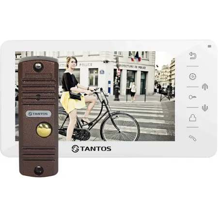Комплект домофона Tantos Amelie kit белый