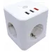 Умная розетка Digma DiPlug Cube 1 EU Wi-Fi белый (DPC13S)