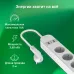 Умная розетка Digma DiPlug Strip 55 EU Wi-Fi белый (DPS554S)