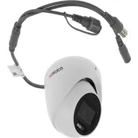 Камера видеонаблюдения аналоговая HiWatch DS-T203A(B) (2.8mm) 2.8-2.8мм HD-CVI HD-TVI цв. корп.:белый