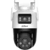 Камера видеонаблюдения IP Dahua DH-IPC-P3DP-3F-PV-0280B/0600B Wi-Fi 2.8-6мм цв. корп.:белый
